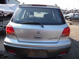 2004 MITSUBISHI OUTLANDER LS SILVER 2.4L AT 2WD 173834